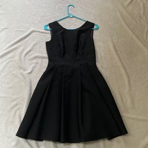 Kate Spade Open Back Bow Mini Cocktail Dress